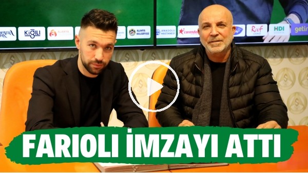 Alanyaspor, Francesco Farioli ile 2.5 yıllık sözleşme imzaladı