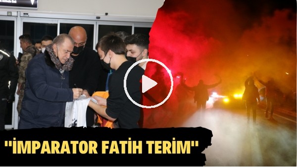 Sivas'ta 'İmparator Fatih Terim' tezahüratları