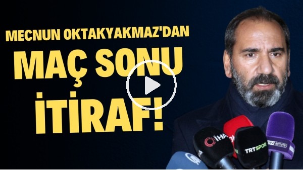 'Sivasspor Başkanı Mecnun Otyakamz: "Galibiyeti kaçırdık ama üzüntülü değiliz"