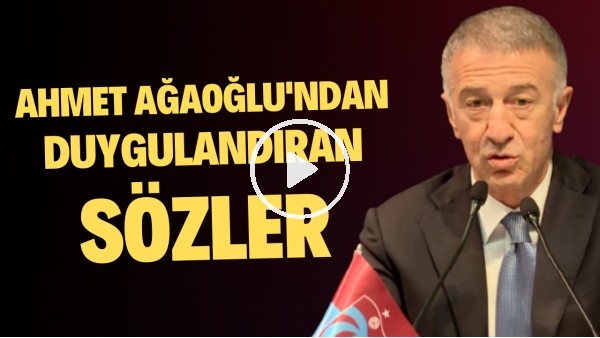 'Ahmet Ağaoğlu: "Dayanışmanın ürünü olarak biz bugün bu noktaya geldik"