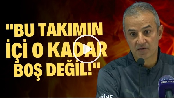  İsmail Kartal ilk basın toplantısında esti gürledi! "3 Kulvarda yarışan tek takımız"