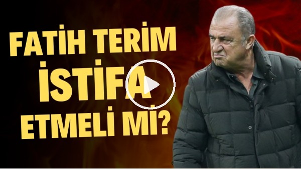 'Fatih Terim istifa etmeli mi? | Galatasaray taraftarıdan maç sonı yoğun tepki!