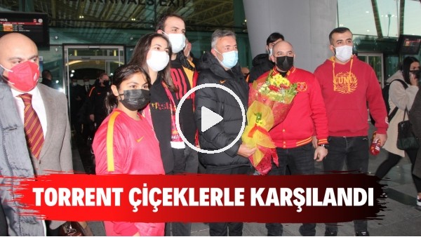 Domenec Torrent, Hatay'da çiçeklerle karşılandı