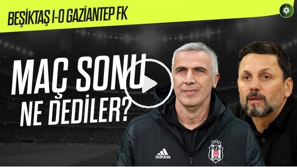 Önder Karaveli ve Erol Bulut'un maç sonu basın toplantısı