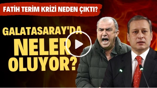 Galatasaray'da Fatih Terim krizi neden çıktı? | Yöneticiler neden ikiye bölündü?