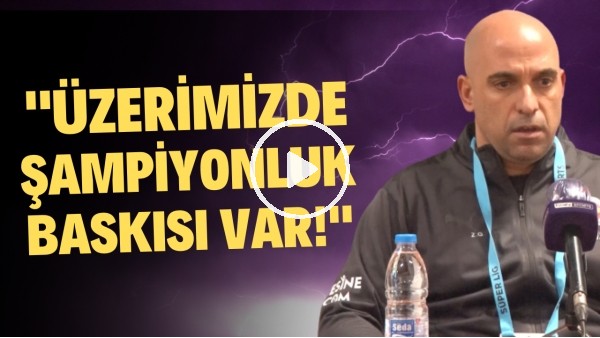 Zeki Murat Göle'den Fenerbahçe taraftarını kızdıracak sözler! "Üzerimizde şampiyonluk baskısı var"