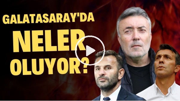 Galatasaray'da neler oluyor? | Burak Elmas'ın tercih ettiği yerli hoca kim?