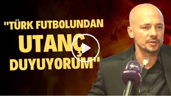 Göztepe Teknik Direktörü Nestor El Maestro çıldırdı ve "Türk futbolundan utanç duyuyorum!" dedi