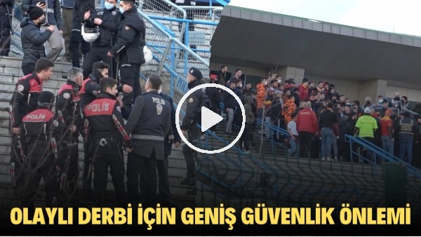 Olaylı Fenerbahçe Beko - Galatasaray Nef derbisi için geniş güvenlik önlemi