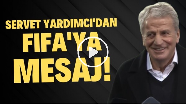 Servet Yardımcı'dan FIFA'ya mesaj! "Futbol ülkesi olarak 2028 ve 2032'ye adayız"