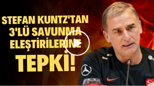 Stefan Kuntz'tan 3'lü savunma eleştirilerine tepki! "Bütün futbolcular çok memnun"