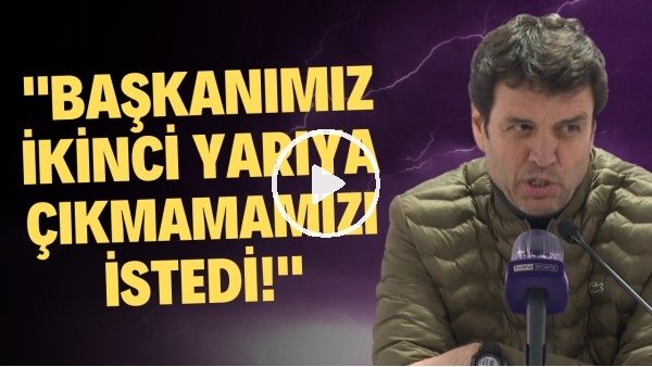Yeni Malatyaspor'da olay! Başkan Adil Gevrek hakem kararına çıldırdı! "İkinci yarıya çıkmayın!"