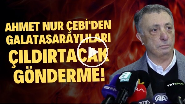 Ahmet Nur Çebi: "Ülke puanına katkı veren tek takım Galatasaray değil"