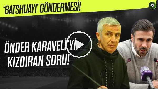 Önder Karaveli'den Hatayspor Maçı Sonrası Açıklamalar | "Oyuncular Vazgeçmiyor" | Yemeksepeti Menü