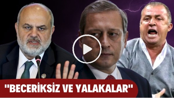 Tahir Kıran'dan Burak Elmas ve Fatih Terim'e çok sert sözler! "Beceriksiz ve yalakalar..."