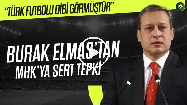 Burak Elmas'tan Sert Açıklamalar | "Kulüpler Birliği'nde Şu An Samimiyet Yok" | Yemeksepeti Menü