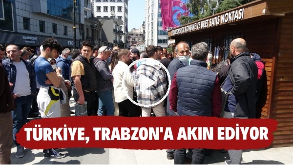 Trabzonspor sevdalıları şampiyonluk için şehre akın ediyor