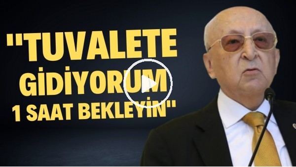 Vefa Küçük'ün unutulmaz ve gülümseten anları | "Tuvalete gidiyorum 1 saat bekleyin"