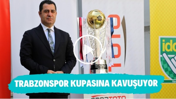 Şampiyon Trabzonspor kupasına kavuşuyor