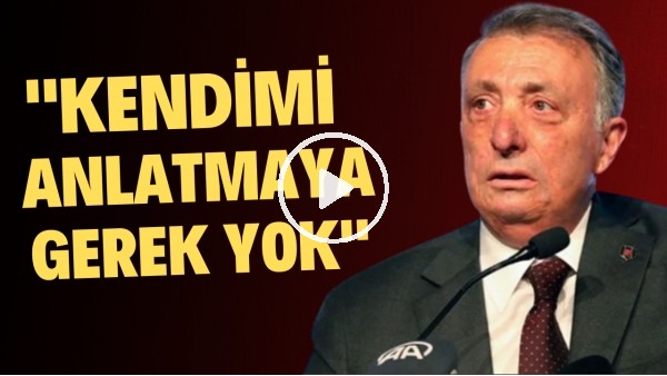 Ahmet Nur Çebi: "Kendimi anlatmaya gerek yok"