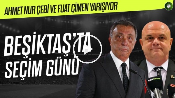 Beşiktaş'ta Seçim Günü | Oy Verme İşlemi Devam Ediyor | Ahmet Nur Çebi ve Fuat Çimen Yarışıyor