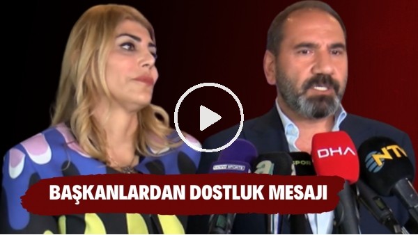 Kupa finali öncesi dostluk mesajı: "İki şehrin arasında bir husumet söz konusu değil"