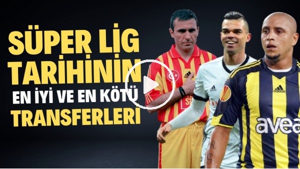 GEÇMİŞTEN GÜNÜMÜZE SÜPER LİG'İN TRANSFER RAPORU | Hagi, Anelka, Pepe, Drogba, Carlos | Futbol101 #5