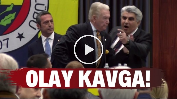 Salon karıştı! Ali Koç kürsüye geldi... "Ahlaksız! Burası kadabayıların yeri değil"