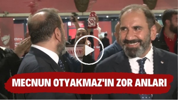 Mecnun Otyakmaz'ın röportaj esnasında zor anları