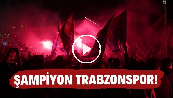 Trabzonspor taraftarı şehri yaktı!