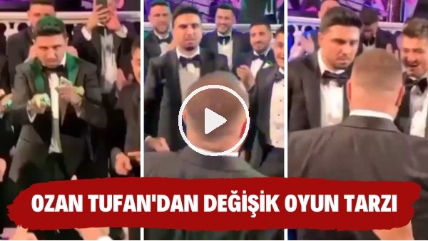 Ozan Tufan oyun havasına kendi yorumunu katıyor ve ortaya değişik görüntüler çıkıyor