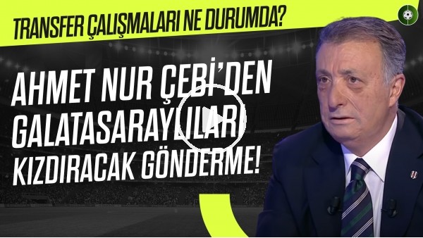 Ahmet Nur Çebi'den Galatasaraylıları Kızdıracak Abdülkerim Bardakçı Göndermesi! "Masadan çekildik"
