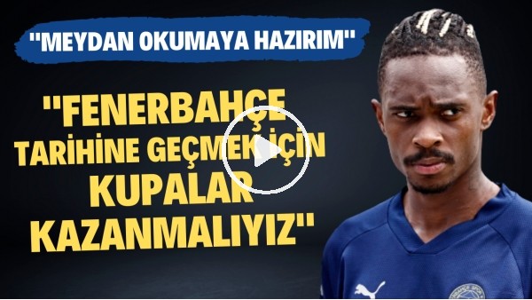 Lincoln Henrique: "Meydan okumaya hazırım! Sahne bizim"