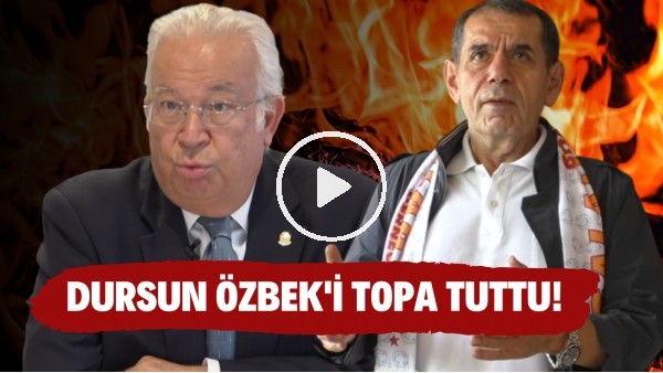 Eşref Hamamcıoğlu, Dursun Özbek'i topa tuttu! "Eldeki kaynakları satmak proje değil"