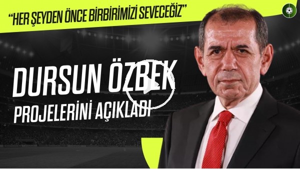 Galatasaray Başkan Adayı Dursun Özbek'in Projelerle İlgili Lansmanı