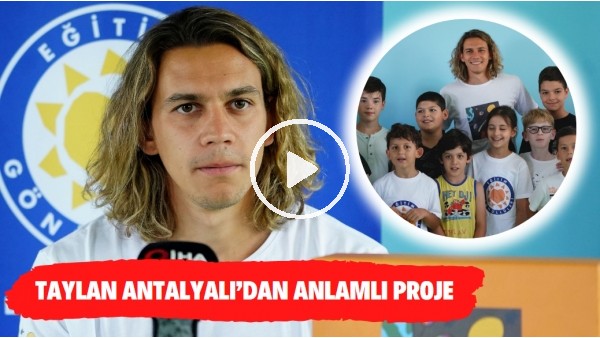 Taylan Antalyalı'dan çocuklar için anlamlı proje: "Küçükken astronot olmak istiyordum"