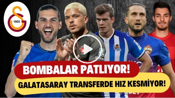 Galatasaray transferde hız kesmiyor! İşte son gelişmeler! Bombalar patlıyor...