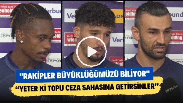  Lincoln, Altay ve Serdar Dursun'dan iddialı sözler! "Yeter ki topu ceza sahası içine getirsinler"