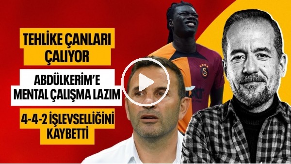TEHLİKE ÇANLARI, EVANDER İLE CAMI KIRINIZ, 4-4-2, ABDÜLKERİM'İN HATASI | GALATASARAY 0-1 GİRESUNSPOR