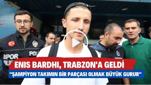 'Trabzonsporun yeni transferi Enis Bardhi: "Şampiyon takımın bir parçası olmak büyük gurur"
