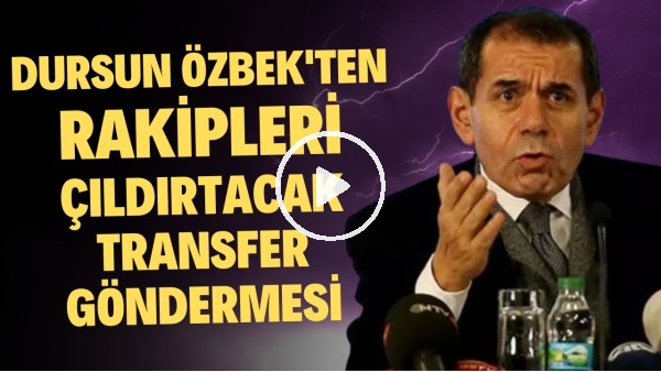 Dursun Özbek: "Galatasaray'ın transferleri Thomas Tuchel'in gönderilmesini bile gölgede bıraktı"