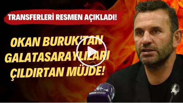 Okan Buruk'tan Galatasaraylılara bomba müjde! Çifte bombayı resmen açıkladı ve devamı gelecek dedi!