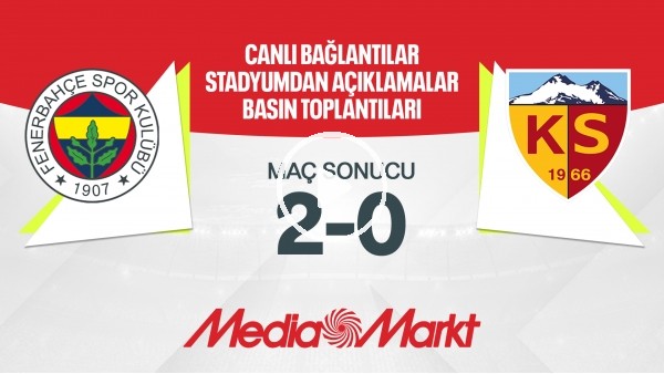 Fenerbahçe 2-0 Kayserispor | Basın Toplantısı | Jorge Jesus, Çağdaş Atan | Maç Günü