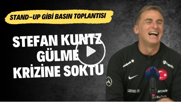 Stefan Kuntz gülme krizine soktu | Stand-up gibi basın toplantısı