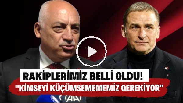 Mehmet Büyükkşi ve Stefan Kuntz'tan kura yorumu: "Kimseyi küçümsememiz gerekiyor"