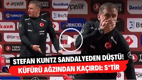 Stefan Kuntz sandalyeden düştü! Küfürü ağzından kaçırdı! "S*tir"