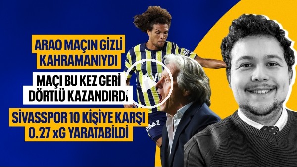 10 KİŞİLİK ZAFER! | FENERBAHÇE 1 SİVASSPOR 0 | ERSİN SEZER
