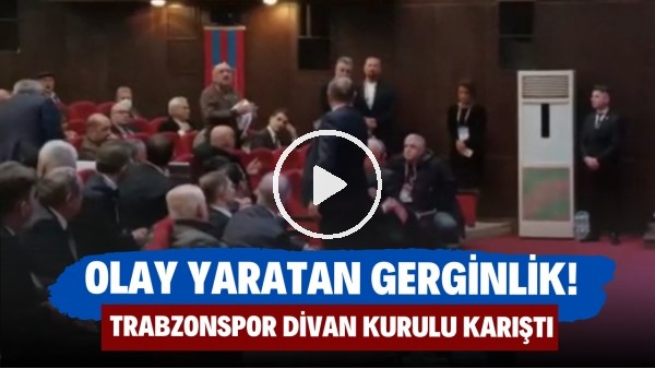 Trabzonspor Divan Kurulu karıştı! Olay yaratan gerginlik!