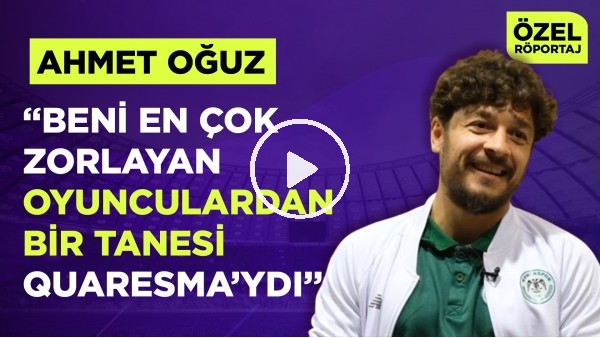 AHMET OĞUZ | "DEFANSİF OLARAK SKUBİC'TEN DAHA İYİYİM" | ERTAN SÜZGÜN | ÖZEL RÖPORTAJ