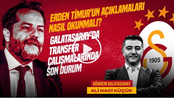 Sivas 1-2 GS, Erden Timur'un Açıklamaları, Deniz Undav | Ali Naci Küçük | Gündem Galatasaray #34